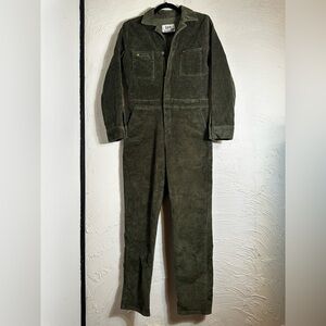 Lee Olive Corduroy Union-Alls